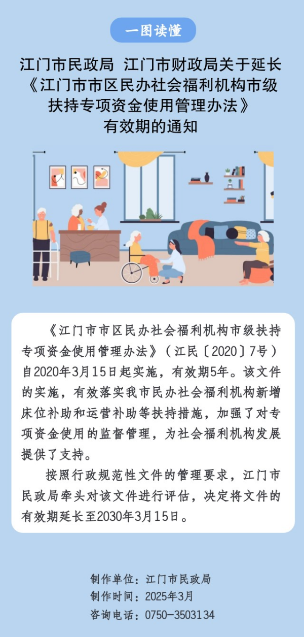 《江門市市區(qū)民辦社會福利機構市級扶持專項資金使用管理辦法》政策圖解.jpg